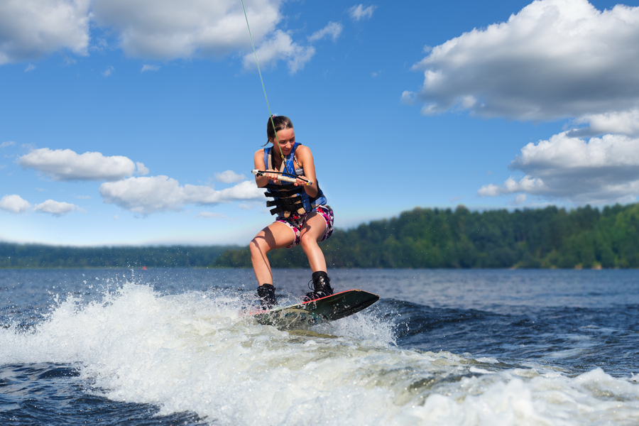 Jazda na wakeboardzie